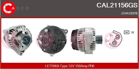 Casco CAL21156GS - Ģenerators autodraugiem.lv