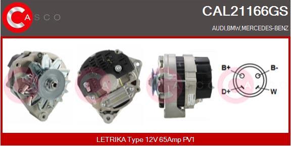 Casco CAL21166GS - Ģenerators autodraugiem.lv