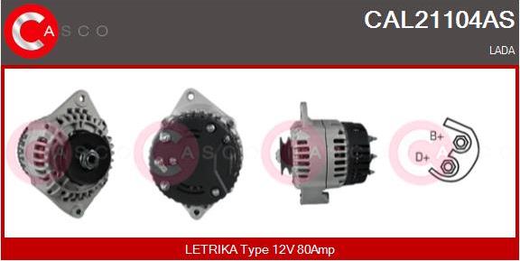 Casco CAL21104AS - Ģenerators autodraugiem.lv