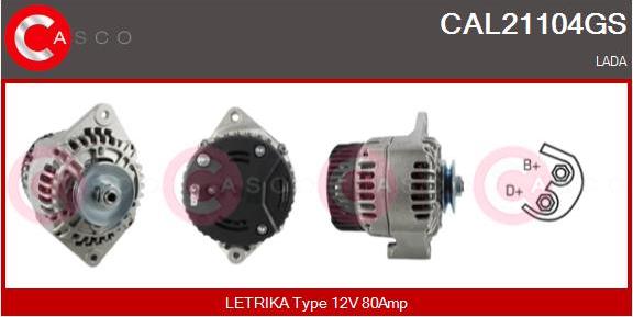 Casco CAL21104GS - Ģenerators autodraugiem.lv