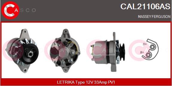 Casco CAL21106AS - Ģenerators autodraugiem.lv
