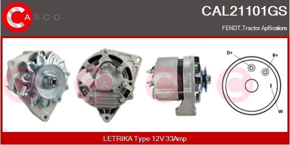 Casco CAL21101GS - Ģenerators autodraugiem.lv