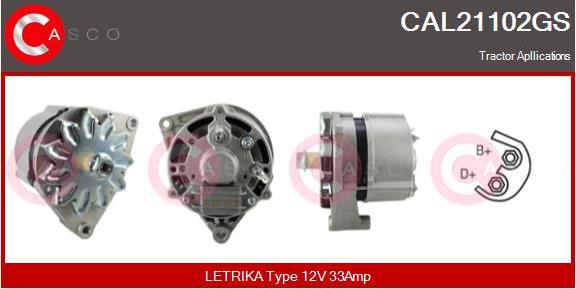 Casco CAL21102GS - Ģenerators autodraugiem.lv
