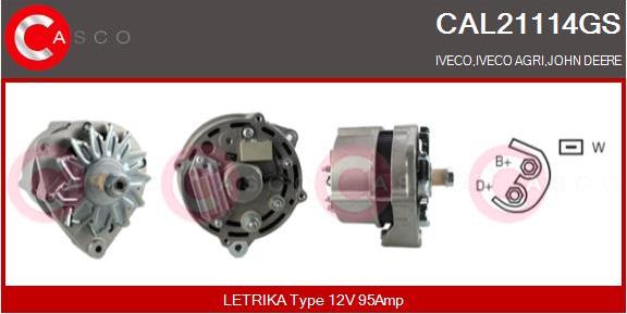 Casco CAL21114GS - Ģenerators autodraugiem.lv