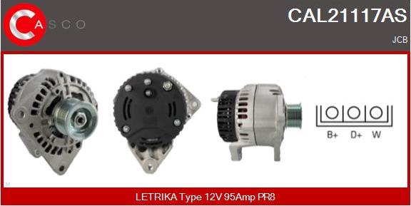 Casco CAL21117AS - Ģenerators autodraugiem.lv