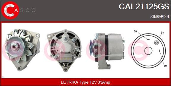 Casco CAL21125GS - Ģenerators autodraugiem.lv