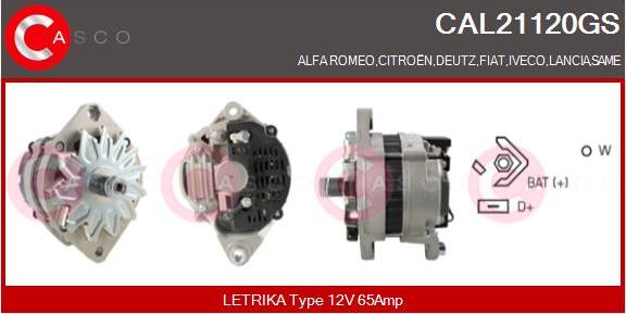 Casco CAL21120GS - Ģenerators autodraugiem.lv