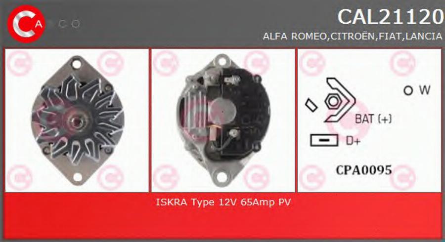 Casco CAL21120 - Ģenerators autodraugiem.lv