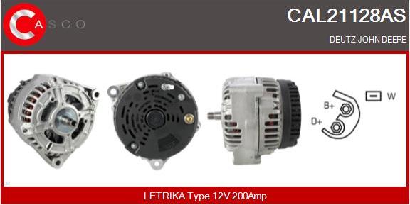 Casco CAL21128AS - Ģenerators autodraugiem.lv