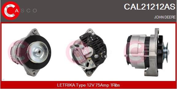 Casco CAL21212AS - Ģenerators autodraugiem.lv