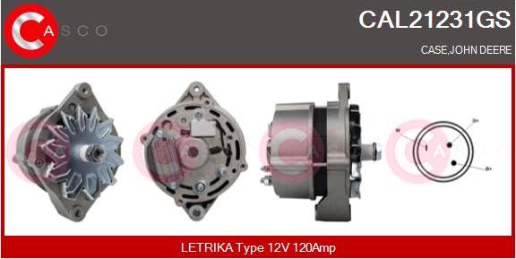 Casco CAL21231GS - Ģenerators autodraugiem.lv