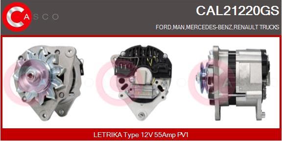 Casco CAL21220GS - Ģenerators autodraugiem.lv