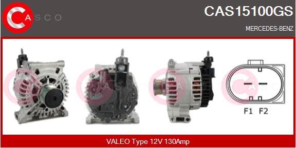 Casco CAS15100GS - Starteris-ģenerators autodraugiem.lv