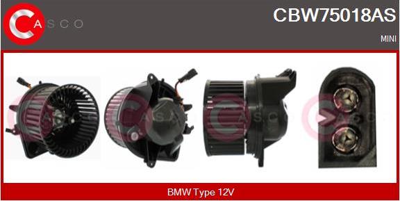 Casco CBW75018AS - Salona ventilators autodraugiem.lv