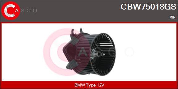 Casco CBW75018GS - Salona ventilators autodraugiem.lv