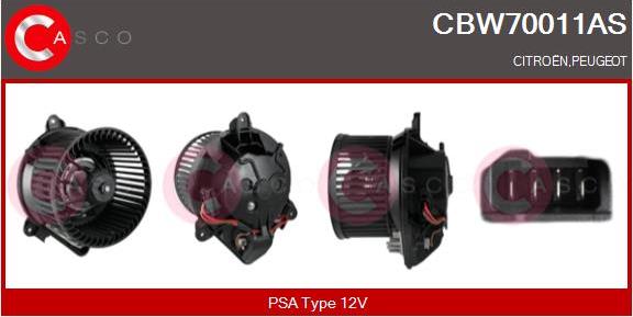 Casco CBW70011AS - Salona ventilators autodraugiem.lv