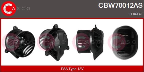 Casco CBW70012AS - Salona ventilators autodraugiem.lv