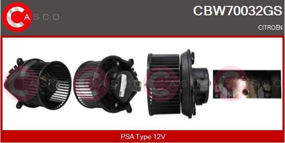 Casco CBW70032GS - Salona ventilators autodraugiem.lv