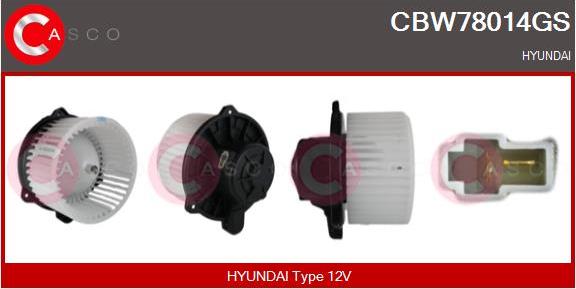 Casco CBW78014GS - Salona ventilators autodraugiem.lv