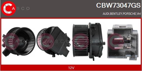 Casco CBW73047GS - Salona ventilators autodraugiem.lv