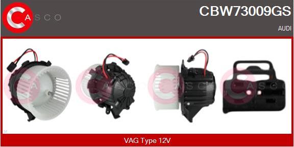 Casco CBW73009GS - Salona ventilators autodraugiem.lv