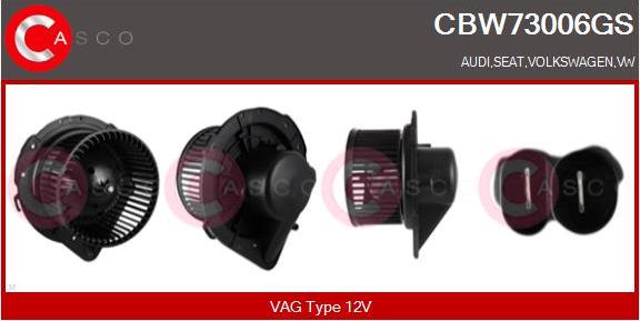 Casco CBW73006GS - Salona ventilators autodraugiem.lv