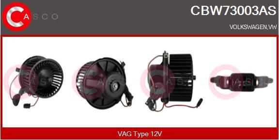 Casco CBW73003AS - Salona ventilators autodraugiem.lv