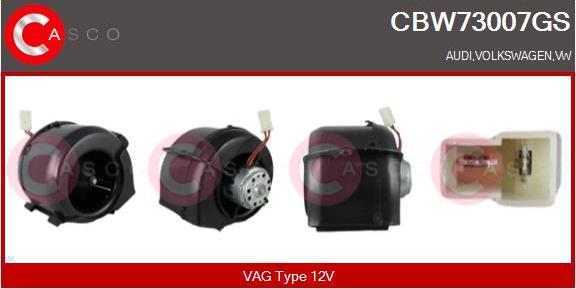 Casco CBW73007GS - Salona ventilators autodraugiem.lv