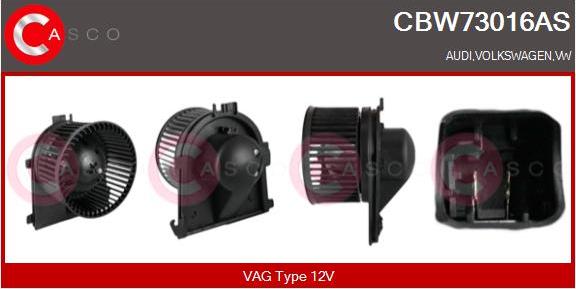 Casco CBW73016AS - Salona ventilators autodraugiem.lv