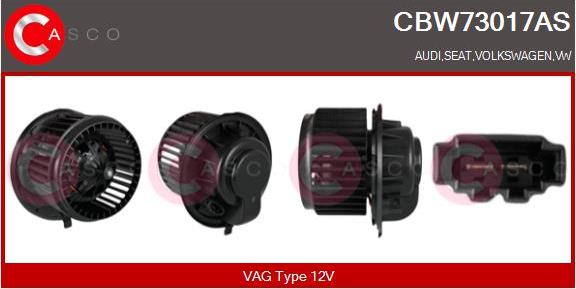 Casco CBW73017AS - Salona ventilators autodraugiem.lv