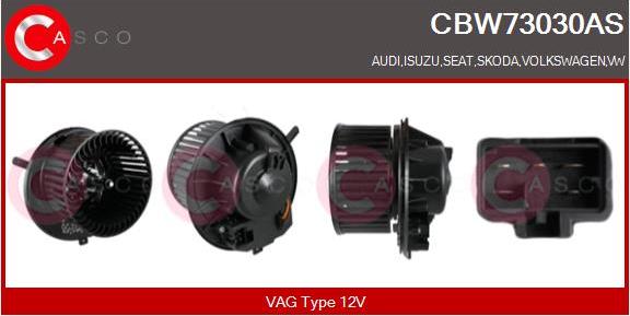 Casco CBW73030AS - Salona ventilators autodraugiem.lv