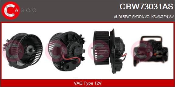 Casco CBW73031AS - Salona ventilators autodraugiem.lv