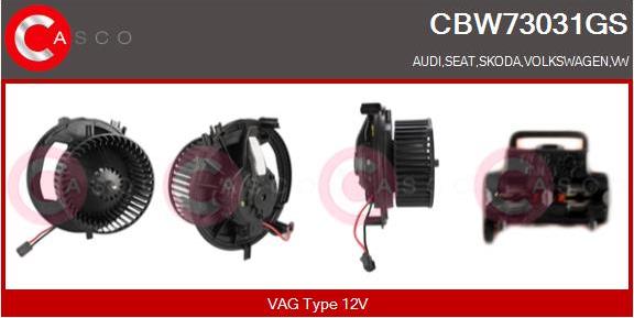 Casco CBW73031GS - Salona ventilators autodraugiem.lv