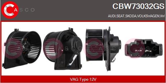 Casco CBW73032GS - Salona ventilators autodraugiem.lv