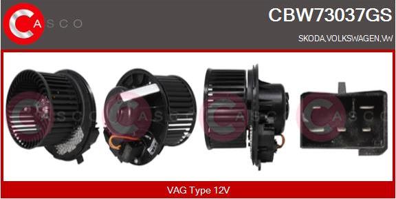 Casco CBW73037GS - Salona ventilators autodraugiem.lv