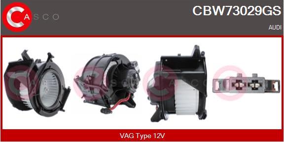 Casco CBW73029GS - Salona ventilators autodraugiem.lv