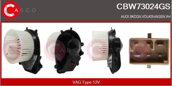 Casco CBW73024GS - Salona ventilators autodraugiem.lv