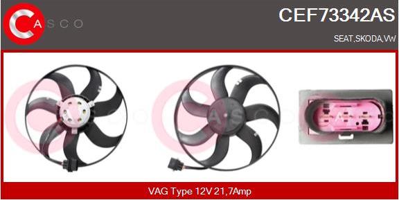 Casco CEF73342AS - Ventilators, Motora dzesēšanas sistēma autodraugiem.lv