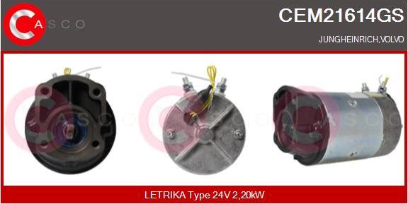 Casco CEM21614GS - Elektromotors autodraugiem.lv