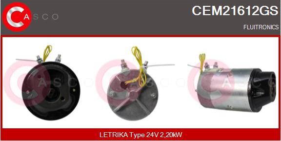 Casco CEM21612GS - Elektromotors autodraugiem.lv