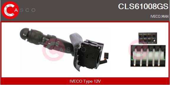 Casco CLS61008GS - Slēdzis uz stūres statnes autodraugiem.lv