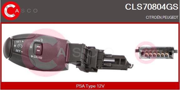 Casco CLS70804GS - Vadības slēdzis, Kruīzkontroles sistēma autodraugiem.lv