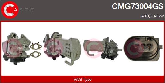 Casco CMG73004GS - Izpl. gāzu recirkulācijas modulis autodraugiem.lv