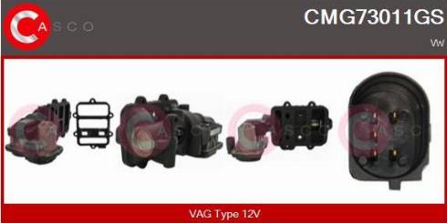 Casco CMG73011GS - Izpl. gāzu recirkulācijas modulis autodraugiem.lv