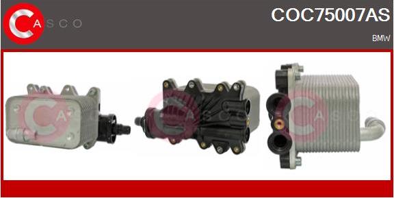 Casco COC75007AS - Eļļas radiators, Motoreļļa autodraugiem.lv