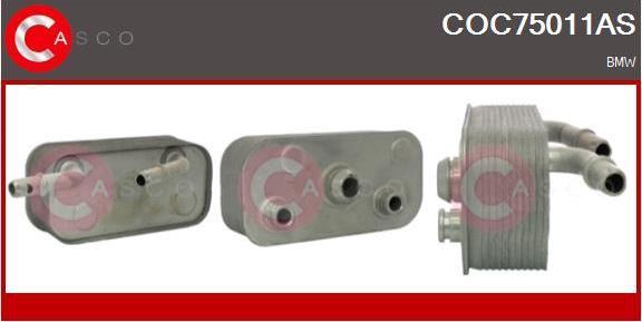 Casco COC75011AS - Eļļas radiators, Motoreļļa autodraugiem.lv
