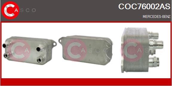 Casco COC76002AS - Eļļas radiators, Motoreļļa autodraugiem.lv