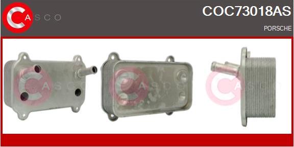 Casco COC73018AS - Eļļas radiators, Motoreļļa autodraugiem.lv