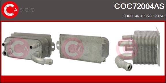 Casco COC72004AS - Eļļas radiators, Motoreļļa autodraugiem.lv