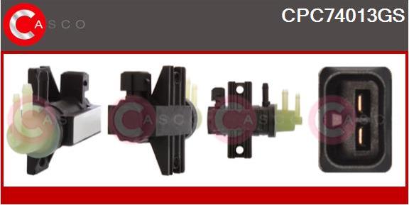 Casco CPC74013GS - Spiediena pārveidotājs, Izpl. gāzu vadība autodraugiem.lv